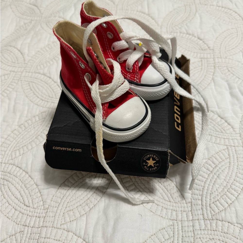 High top baby converse